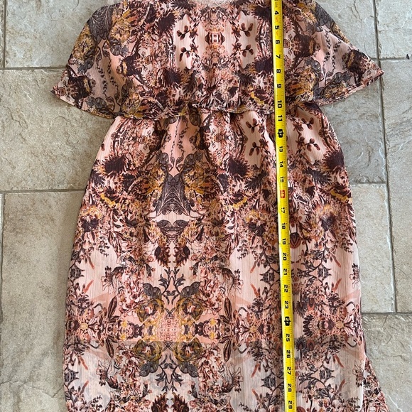 BCBGeneration Dress Womens Y2K Boho Lace Fairy Coquette Sheer Festival Sz S - Picture 12 of 14